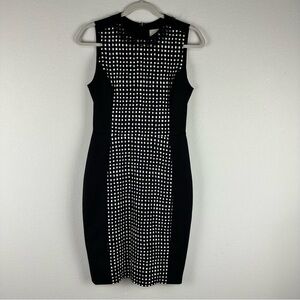 Jason Wu Black White Shift Dress Size 4